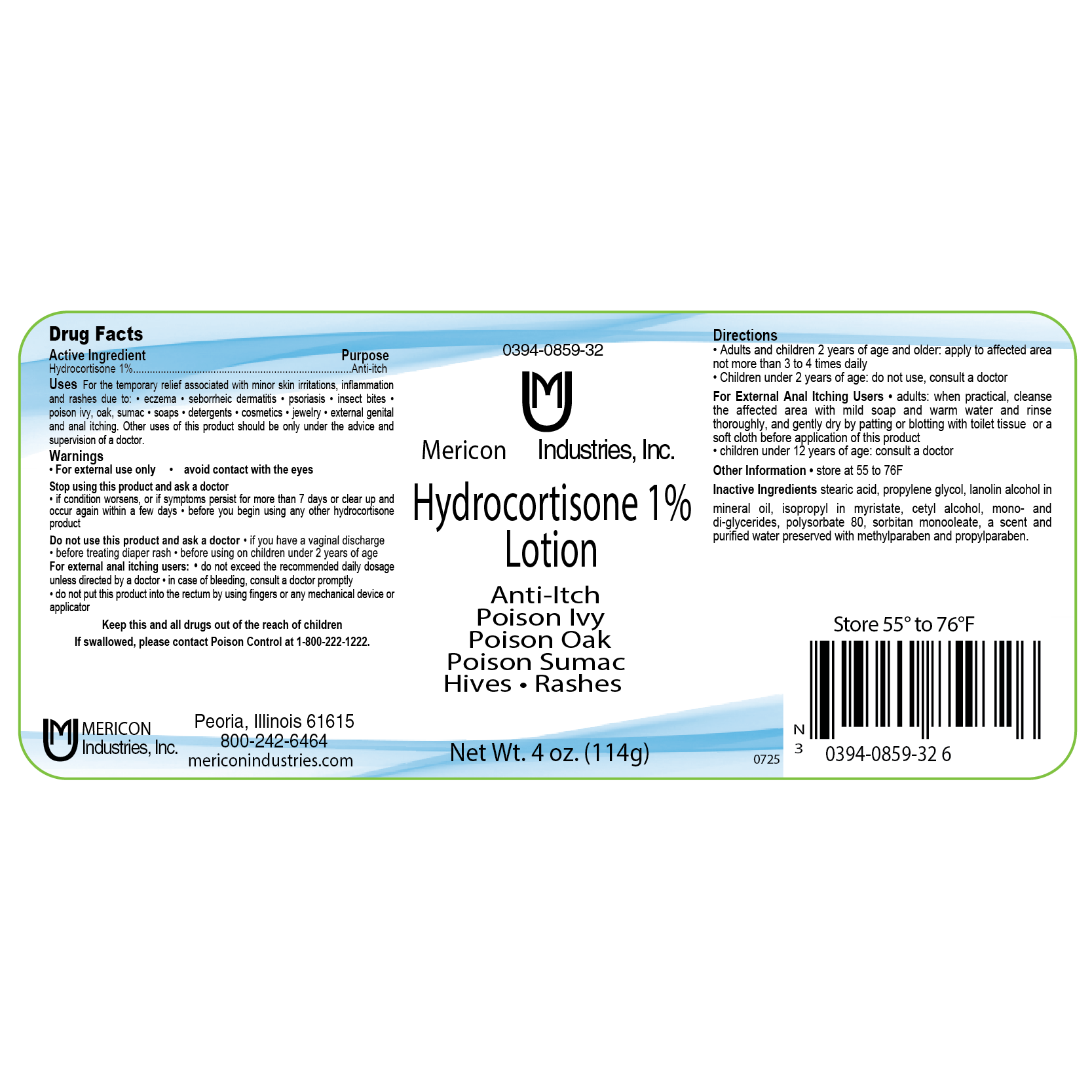 Hydrocortisone 1% Lotion