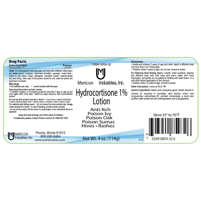 Hydrocortisone 1% Lotion