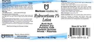 Hydrocortisone 1% Lotion
